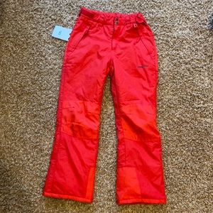 Arctix red snow pants youth large